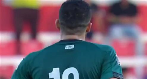 هدف أيمن حسين لاعب العراق أمام سوريا