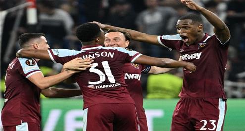 أهداف مباراة ليون ووست هام يونايتد 