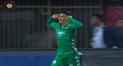 هدف محمد زريدة أمام الأهلي