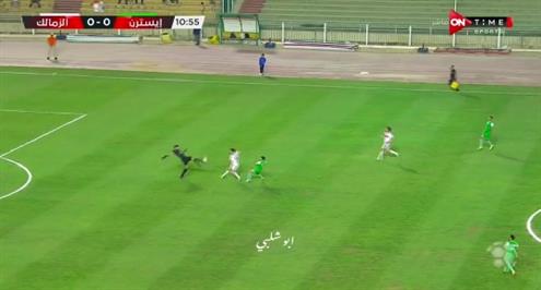 انقاذ أبو جبل من وسط الملعب أمام ايسترن كومباني