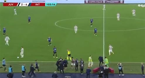 انفعال وطرد أليجري مدرب يوفنتوس أمام انترناسيونالي