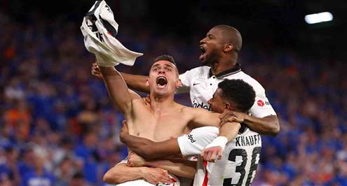 هدفا وركلات الترجيح لمباراة فرانكفورت ورينجرز