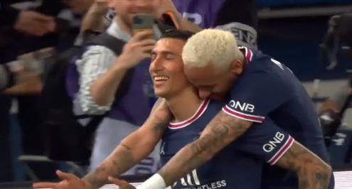 دي ماريا يسجل أخر أهدافه بقميص باريس سان جيرمان