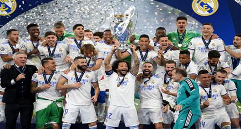 تتويج ريال مدريد بطلا لدوري أبطال أوروبا