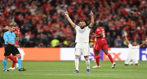 احتفال ريال مدريد بالفوز على ليفربول بنهائي دوري الأبطال