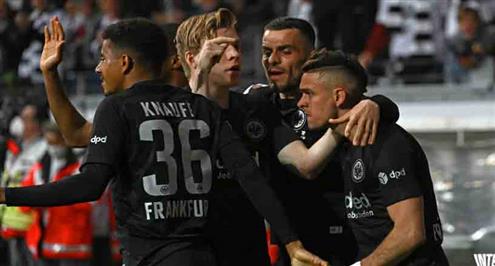 هدف فرانكفورت أمام وست هام