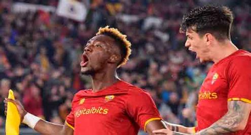 هدف روما أمام ليستر سيتي