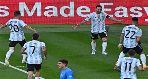 أهداف مباراة إيطاليا والأرجنتين