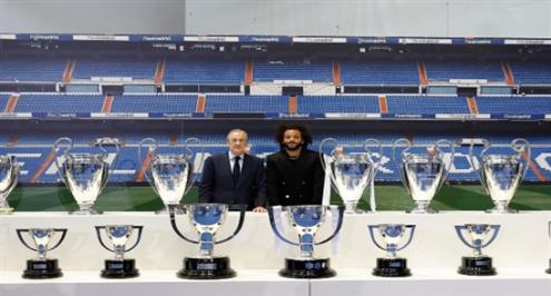 ريال مدريد يودع نجمه مارسيلو
