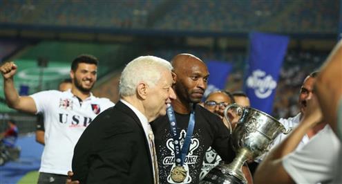 فرحة لاعبي الزمالك بعد الفوز بالكأس وحزن لاعبي الأهلي