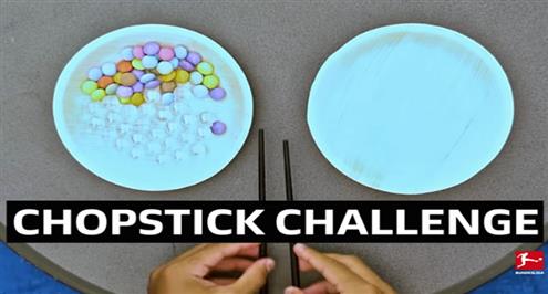 تحدي "شوب ستيكس" بين لاعبي الدوري الألماني