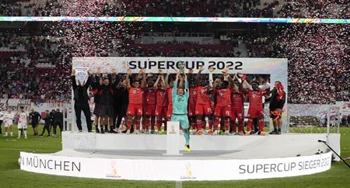 تتويج بايرن ميونيخ بطلا لكأس السوبر الألماني