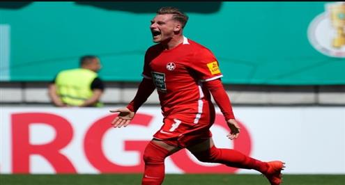 هدف عالمي من منتصف الملعب في كأس ألمانيا