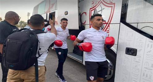 قفازات ملاكمة.. لاعبو الزمالك يستعدون للاحتفال بلقب الدوري