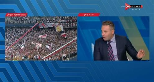 تعليق حازم إمام بعد فوز الزمالك بلقب الدوري 