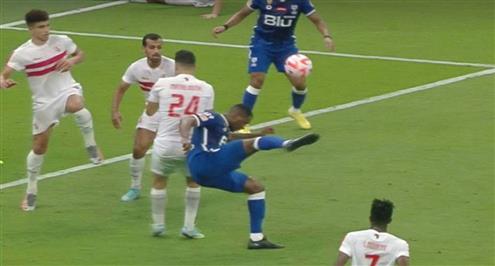 إيجالو يطالب بركلة جزاء ضد المثلوثي