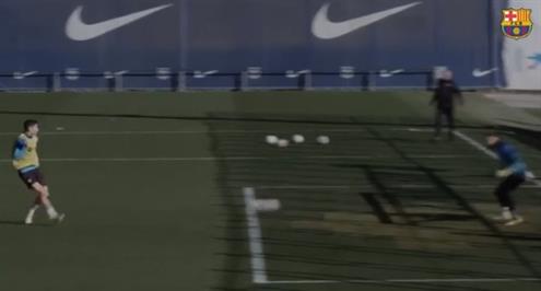 ليفاندوفسكي يستعد لكأس السوبر الإسباني