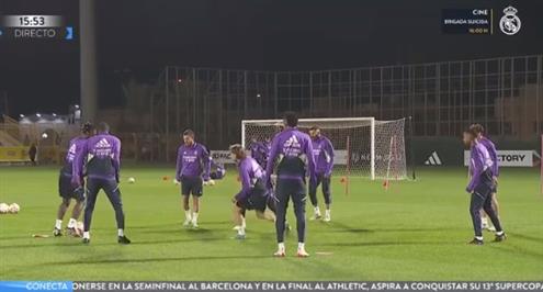 آخر مران لريال مدريد قبل مواجهة فالنسيا