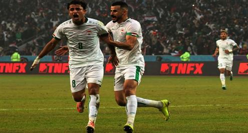 أهداف مباراة العراق وقطر