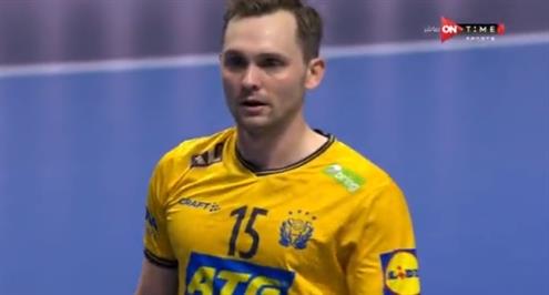 نهاية الشوط الأول بين مصر والسويد بربع نهائي كأس العالم لكرة اليد.. بتقدم السويد 14 - 9