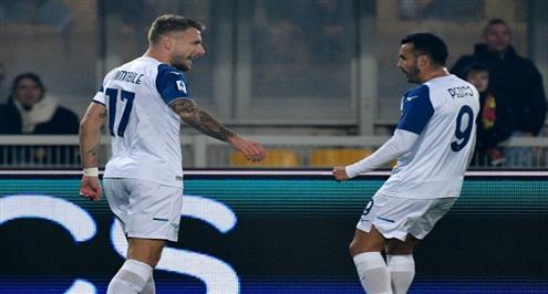 أهداف مباراة ليتشي ولاتسيو 