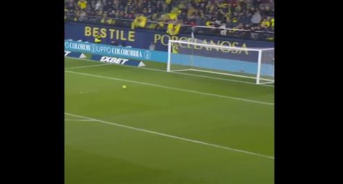 دانجوما لاعب فاريال يهدر هدفا مؤكدا والمرمى خالٍ أمام ريال مدريد