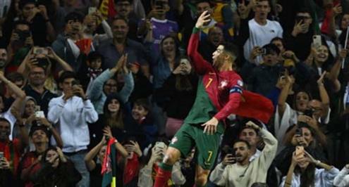 هدف رونالدو الثاني أمام سلوفاكيا