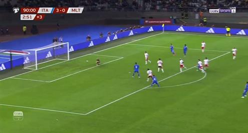 هدف إيطاليا الرابع أمام مالطة (دافيد فراتيسي)