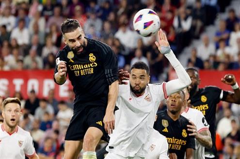 أهداف مباراة اشبيلية وريال مدريد 