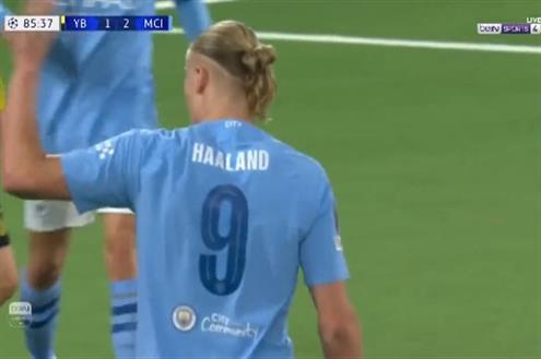 هدف هالاند أمام يونج بويز 