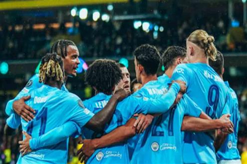 أهداف مباراة يونج بويز ومانشستر سيتي