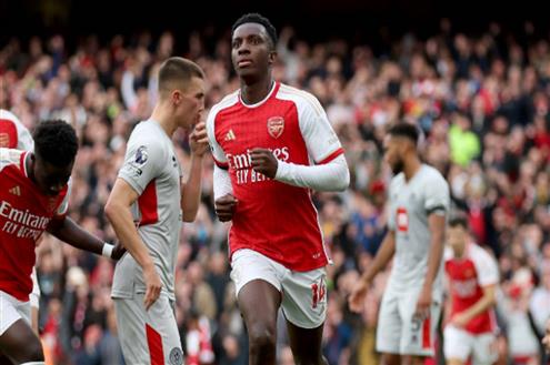 هدف أرسنال الأول أمام شيفيلد يونايتد