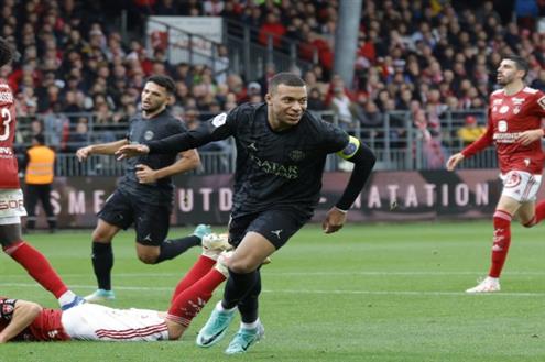 أهداف مباراة بريست وباريس سان جيرمان 