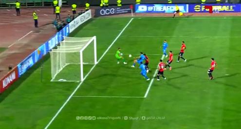 تقنية الفيديو تلغي هدفا للهلال أمام نساجي