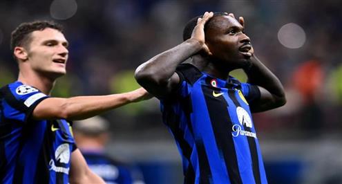 هدف إنتر أمام بنفيكا