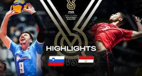 ملخص مباراة سلوفينيا ومصر في التصفيات المؤهلة للأولمبياد