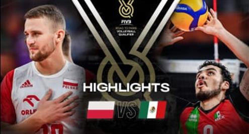 ملخص مباراة بولندا والمكسيك في التصفيات المؤهلة للأولمبياد