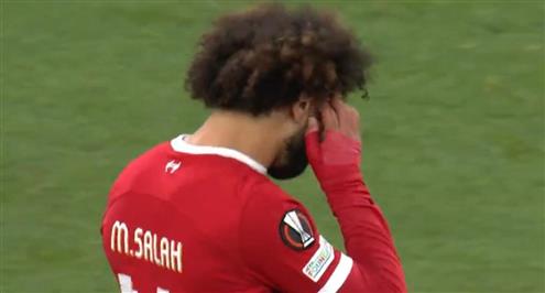 انفراد ضائع من محمد صلاح أمام سان جيلواز