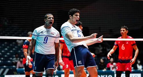 ملخص مباراة طائرة مصر وتونس في التصفيات المؤهلة لأولمبياد