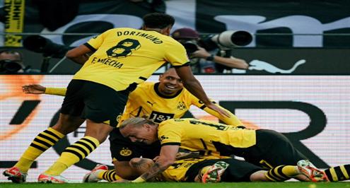 أهداف مباراة بروسيا دورتموند ويونيون برلين 