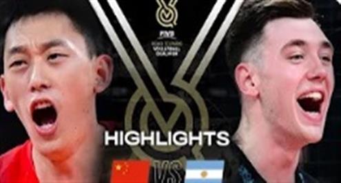 ملخص مباراة الصين والأرجنتين في التصفيات المؤهلة للأولمبياد 