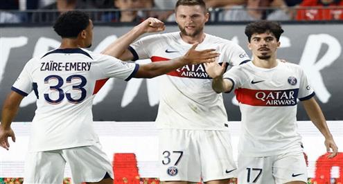 هدف R2 .. هدف باريس سان جيرمان الأول أمام رين (فيتينيا)