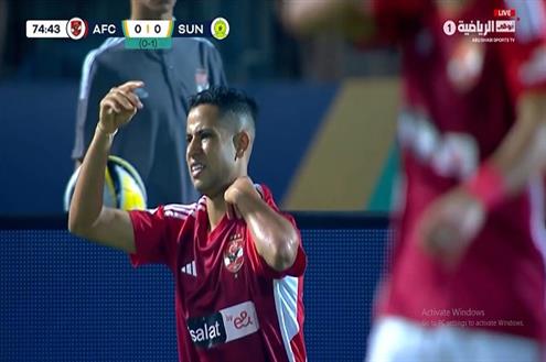 بعد نزوله بديلا.. رضا سليم يتعرض للإصابة أمام صنداونز