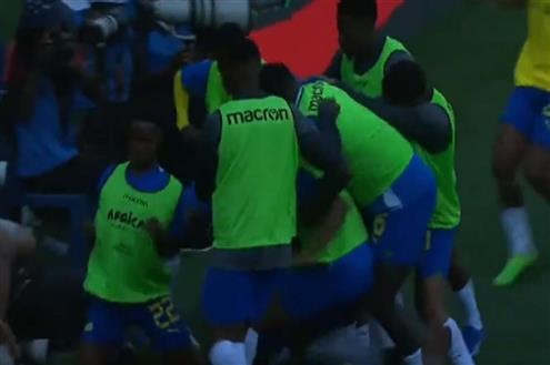 هدف صنداونز الثاني أمام الوداد (أوبري موديبا)