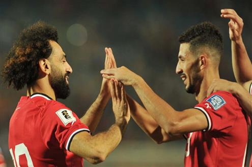 هدف مصر الثالث أمام جيبوتي (محمد صلاح)