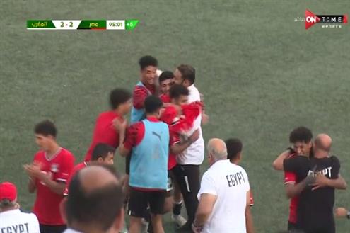 أهداف مباراة مصر والمغرب في بطولة شمال افريقيا