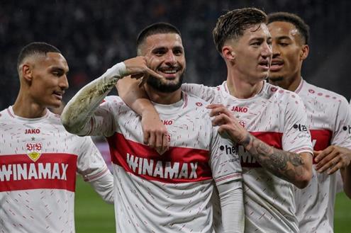 أهداف مباراة فرانكفورت وشتوتجارت