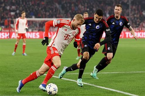 ملخص مباراة بايرن ميونيخ وكوبنهاجن 