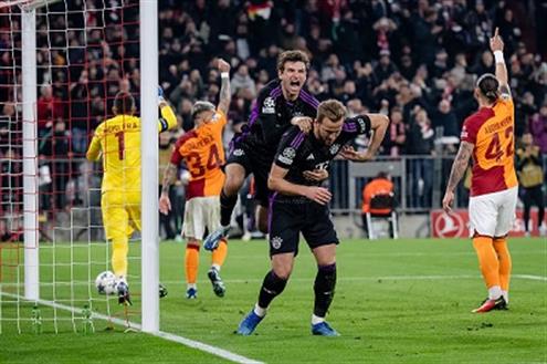 أهداف مباراة بايرن ميونيخ وجالاتا سراي