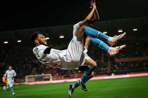 أهداف مباراة لوريان ومارسيليا